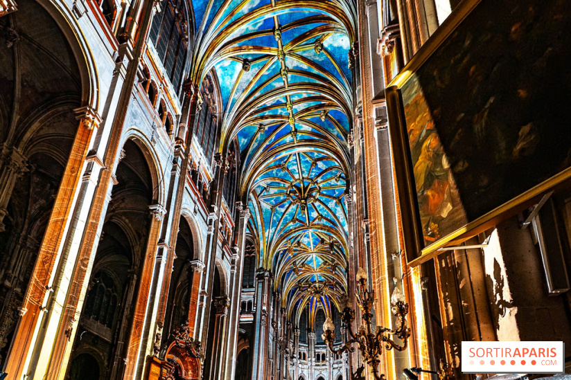 L'Odyssée Céleste à l'église Saint-Eustache à Paris, le nouveau spectacle Luminiscence 