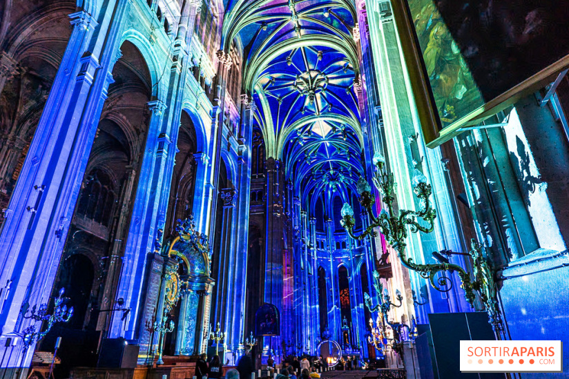L'Odyssée Céleste à l'église Saint-Eustache à Paris, le nouveau spectacle Luminiscence 