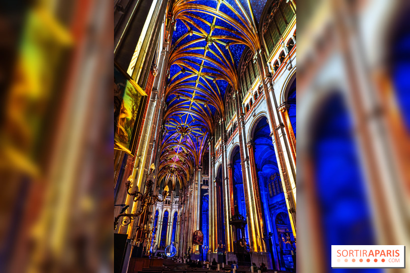 L'Odyssée Céleste à l'église Saint-Eustache à Paris, le nouveau spectacle Luminiscence 