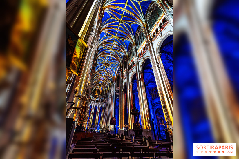 L'Odyssée Céleste à l'église Saint-Eustache à Paris, le nouveau spectacle Luminiscence 