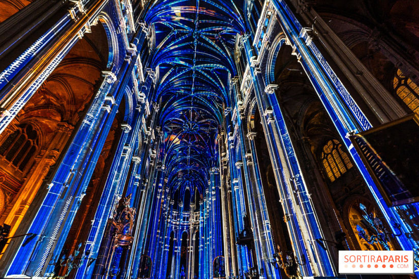 L'Odyssée Céleste à l'église Saint-Eustache à Paris, le nouveau spectacle Luminiscence 