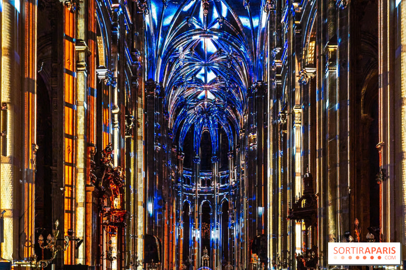 L'Odyssée Céleste à l'église Saint-Eustache à Paris, le nouveau spectacle Luminiscence 