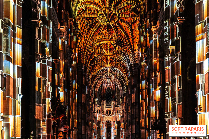 L'Odyssée Céleste à l'église Saint-Eustache à Paris, le nouveau spectacle Luminiscence 