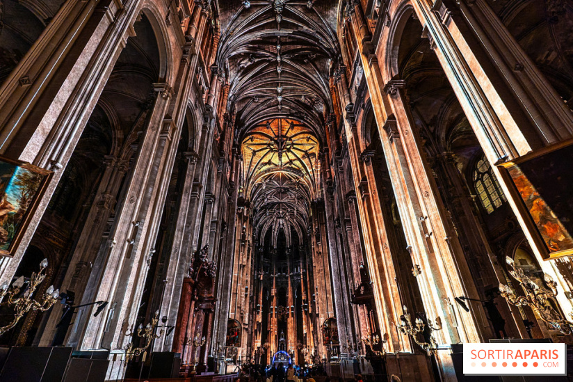L'Odyssée Céleste à l'église Saint-Eustache à Paris, le nouveau spectacle Luminiscence 