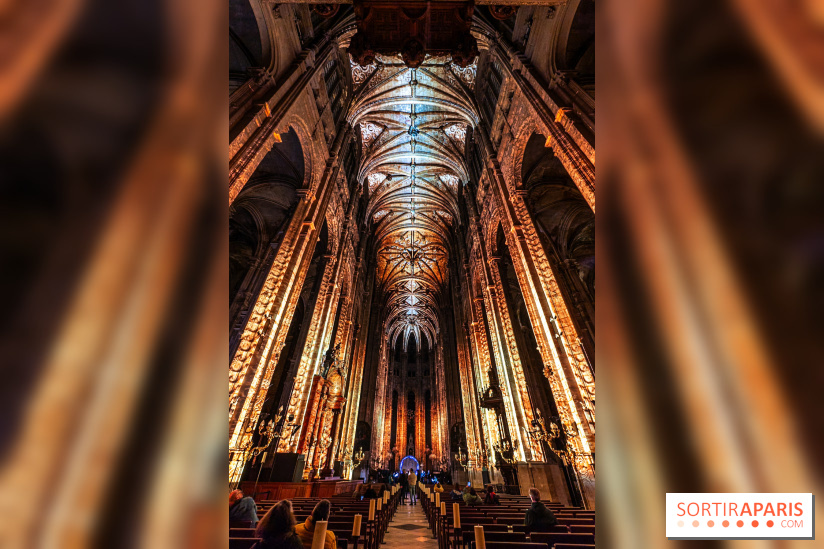 L'Odyssée Céleste à l'église Saint-Eustache à Paris, le nouveau spectacle Luminiscence 