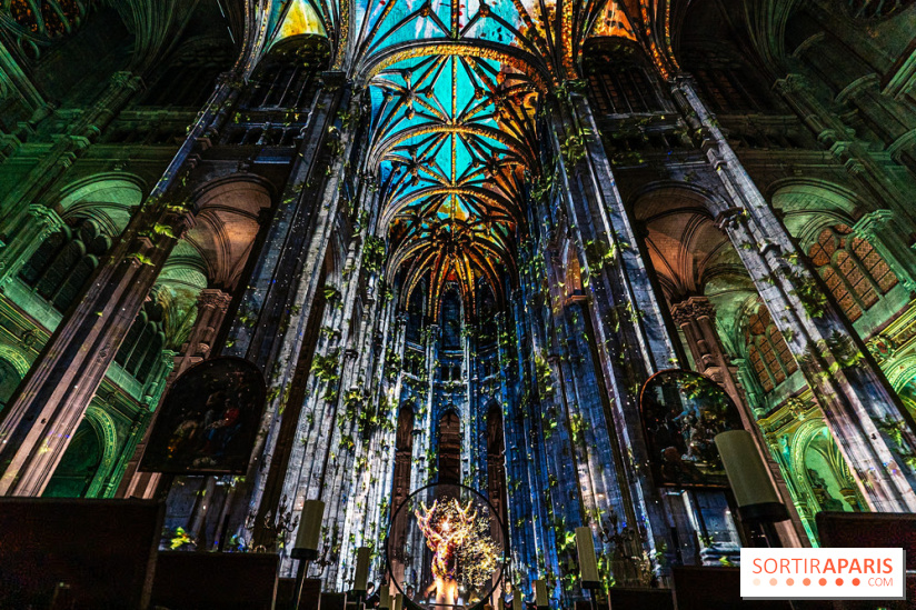 L'Odyssée Céleste à l'église Saint-Eustache à Paris, le nouveau spectacle Luminiscence 