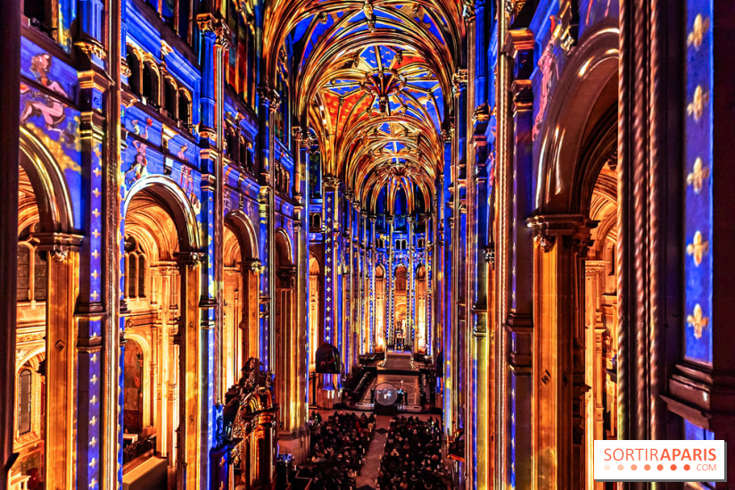 L'Odyssée Céleste à l'église Saint-Eustache à Paris, le nouveau spectacle Luminiscence