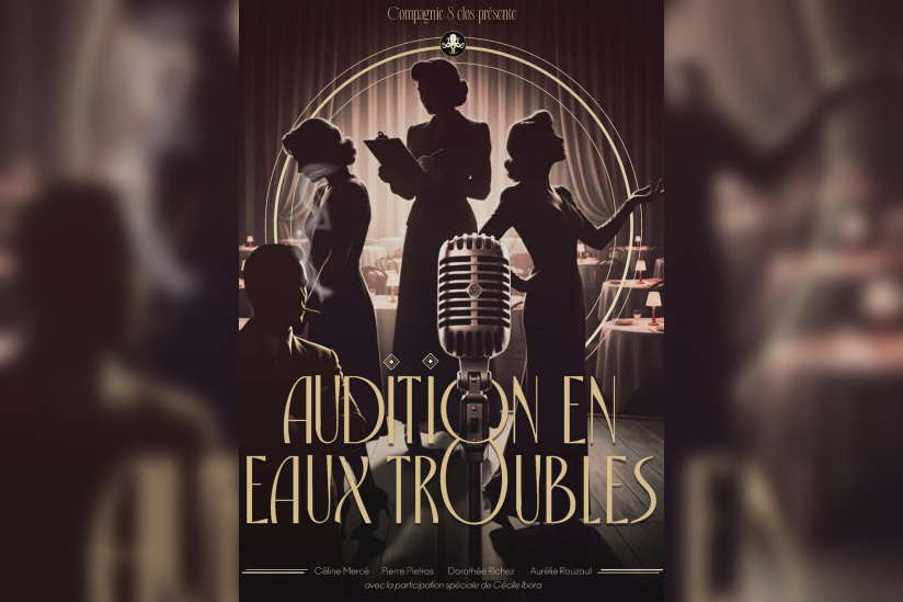 Le Printemps de l’Art déco 2026 : une immersion architecturale dans les Hauts-de-France - AVESNOIS Affiche Audition en eaux troubles © Cie8clos