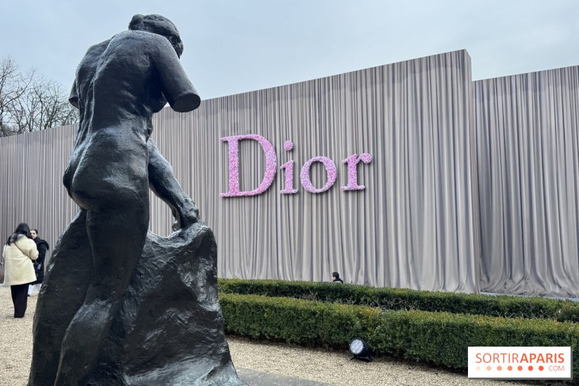 Scénographie du Défilé Dior Haute Couture au Musée Rodin Janvier 2026 - IMG 7122