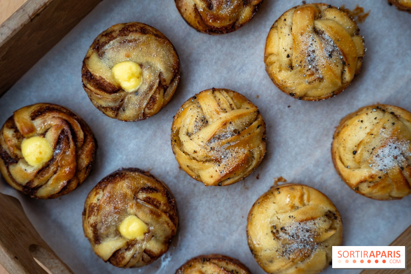 Bonne Montmartre, le coffee shop Norvégien Paris 18e - roulés cannelle et cardamome