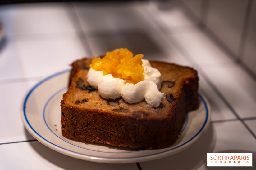 Bonne Montmartre, le coffee shop Norvégien Paris 18e - cake aux épices