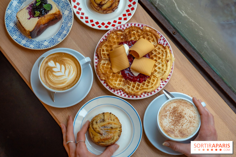 Bonne Montmartre, le coffee shop Norvégien Paris 18e - gaufre