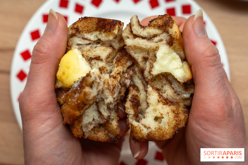 Bonne Montmartre, le coffee shop Norvégien Paris 18e - roulé canelle