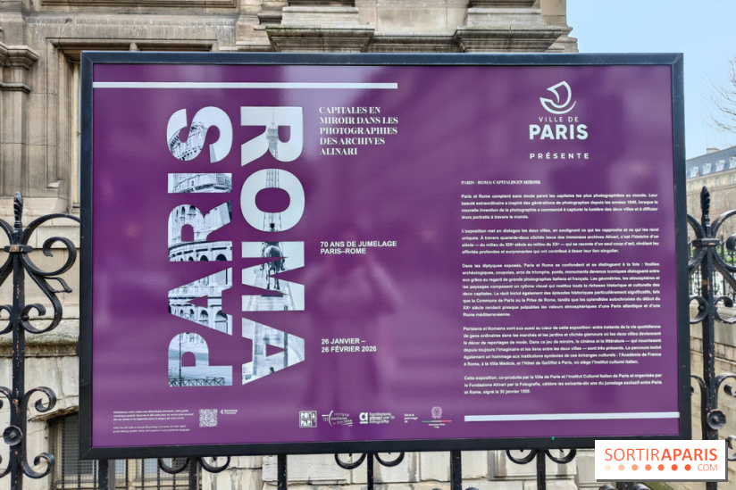 Paris / Roma : l'exposition de photos gratuites à découvrir sur les grilles de l'Hôtel de Ville - fotor 1769689153841