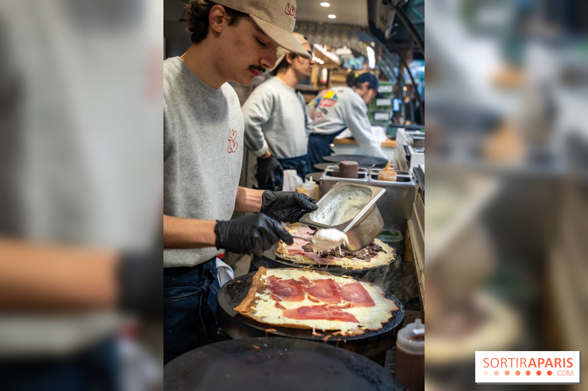 Lulu Crêperie, le comptoir de crêpes et galettes bretonnes du Marais au Marché des Enfants Rouges - A7C05430