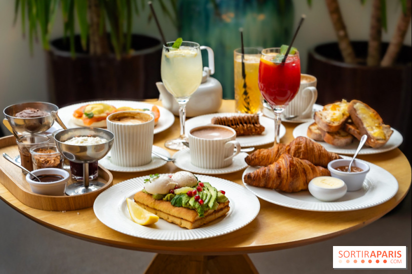Brunch du Bleu Coupole au Printemps Haussmann