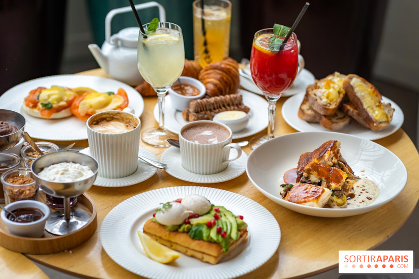 Brunch du Bleu Coupole au Printemps Haussmann