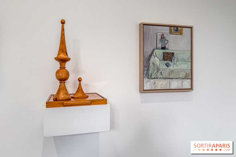 Exposition Un Siècle d'Echecs à la Galerie Perrotin