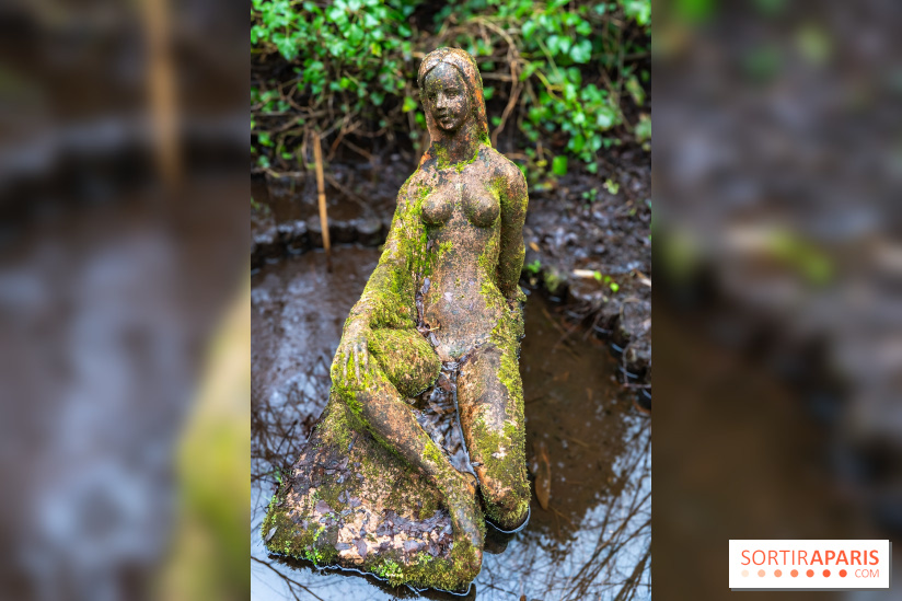 La source de l'Yvette : une statue mystérieuse dans les Yvelines