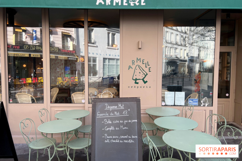 Armelle Crêperie - Terrasse devanture