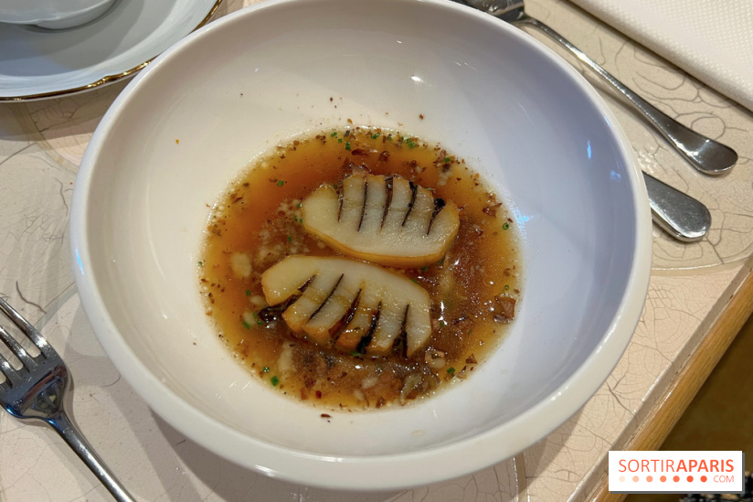 Restaurant Anne - Topinambours confits, truffe noire