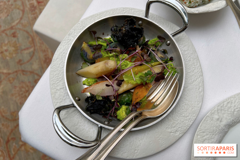 La Véranda, La Réserve Hôtel & Spa - Légumes, pesto roquette