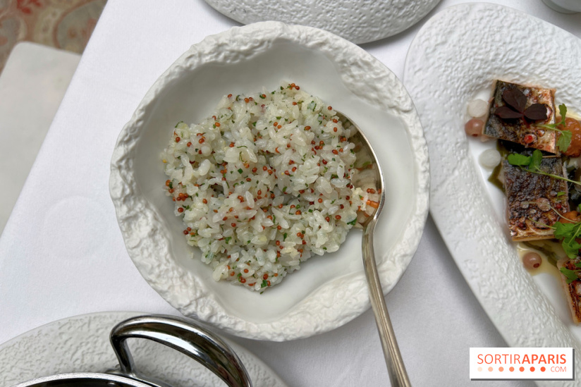 La Véranda, La Réserve Hôtel & Spa - Riz gingembre, moutarde