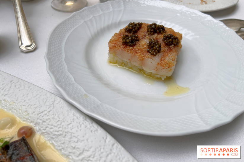 La Véranda, La Réserve Hôtel & Spa - Sole meunière, caviar