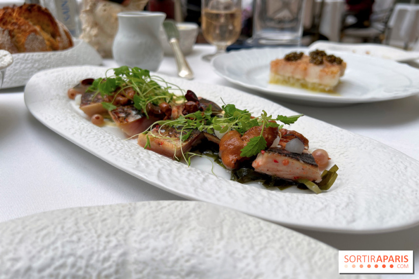 La Véranda, La Réserve Hôtel & Spa - Maquereau à la flamme