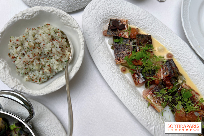 La Véranda, La Réserve Hôtel & Spa - Maquereau à la flamme