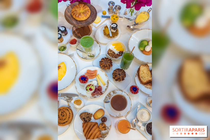 Le petit-déjeuner du George V Paris, les photos  - table