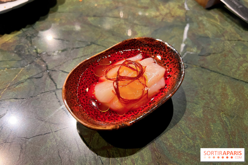 Mantra - Noix de St-Jacques crue, rose, bergamote