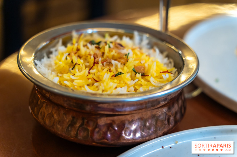 Andaaz restaurant indien Paris 17e - riz