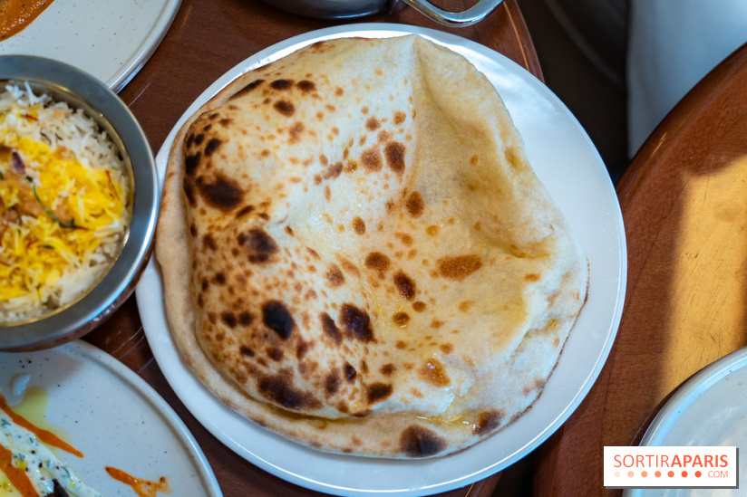 Andaaz restaurant indien Paris 17e - naan