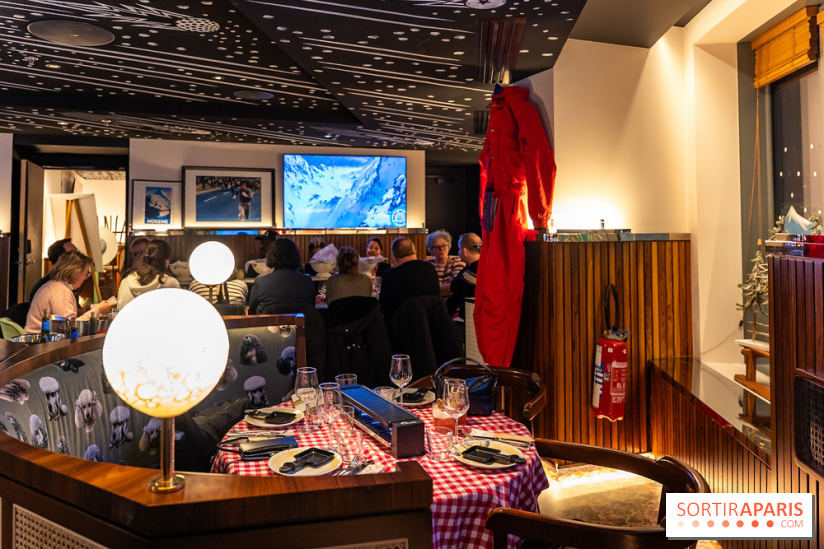 Mama ski club au Mama Shelter La Défense, raclette et Mont d'Or - A7C05477