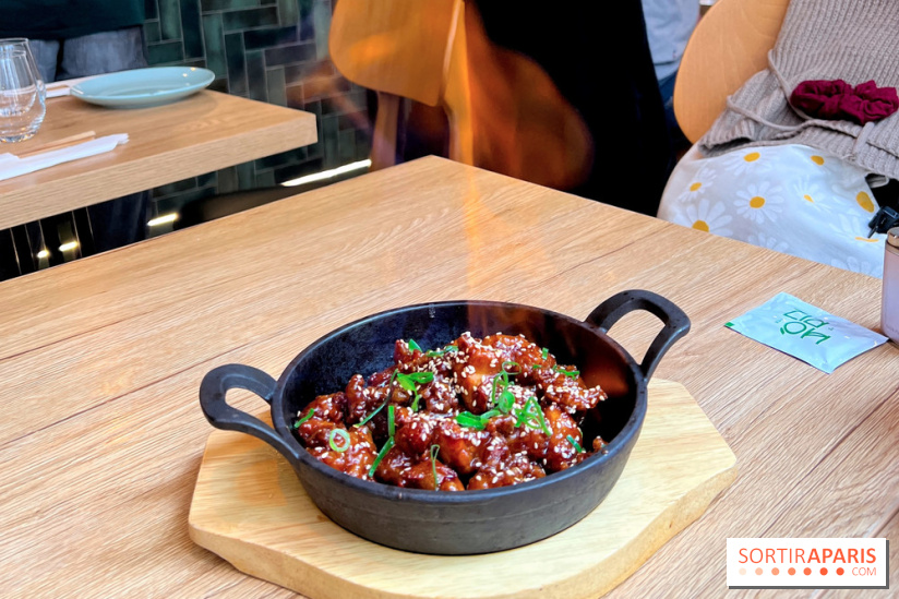 Horiz - Poulet caramélisé, flambé au saké