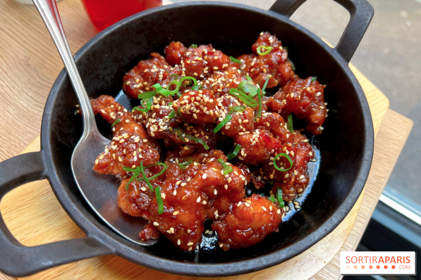 Horiz - Poulet caramélisé, flambé au saké