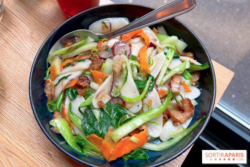 Horiz - Pâtes du bonheur au porc laqué