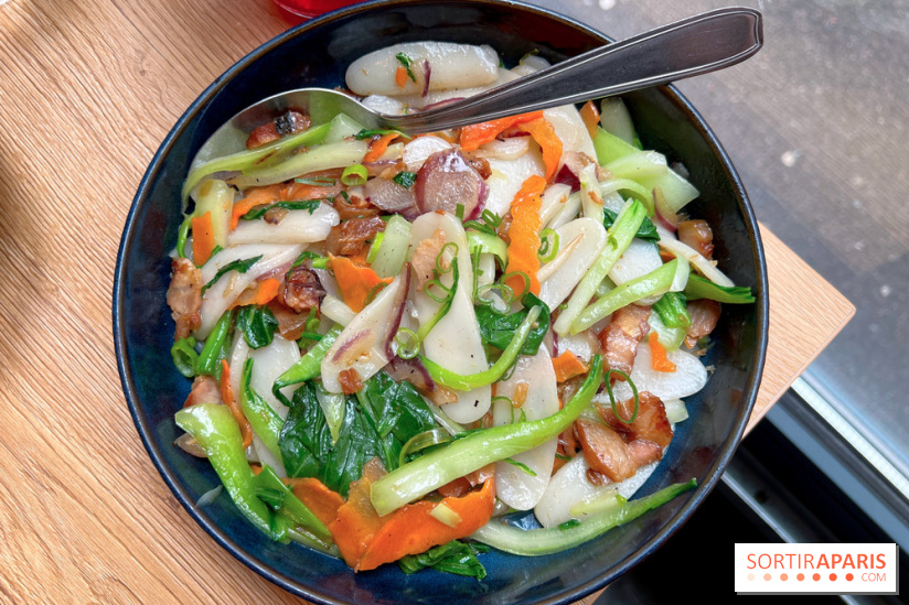 Horiz - Pâtes du bonheur au porc laqué