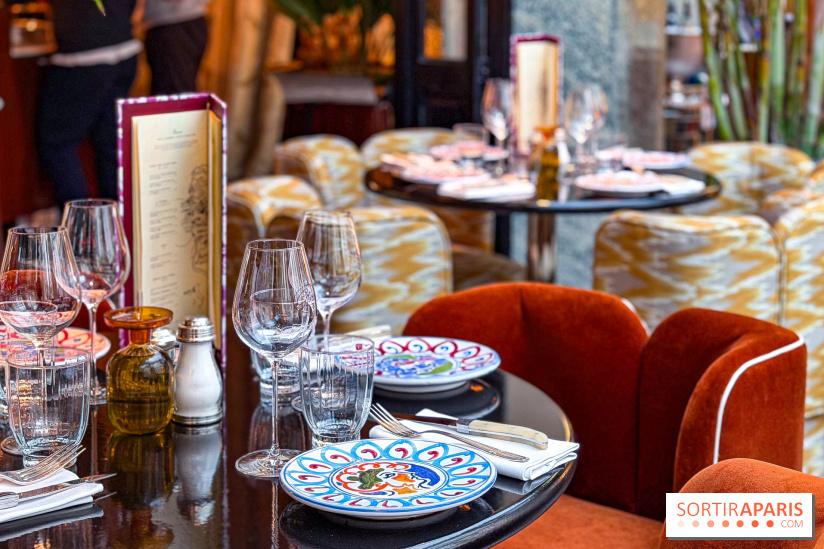 Gloria Osteria : le nouveau restaurant italien élégant au sublime décor seventies à Paris - IMG 9509