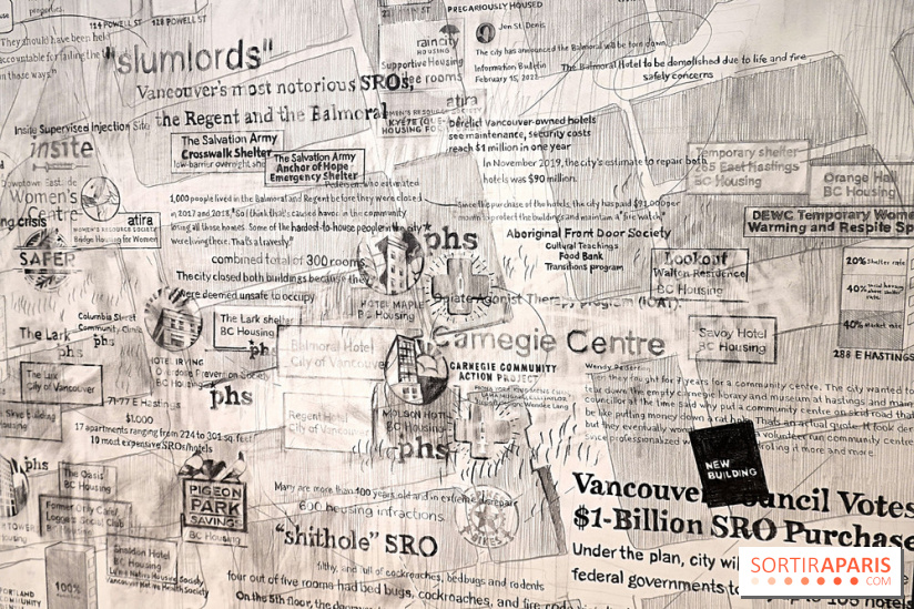 Exposition Contraste et indifférence au Centre culturel canadien - nos photos