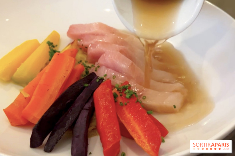 L'Arrêt by The Grey - Sashimi sériole bouillon