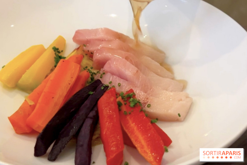 L'Arrêt by The Grey - Sashimi sériole bouillon