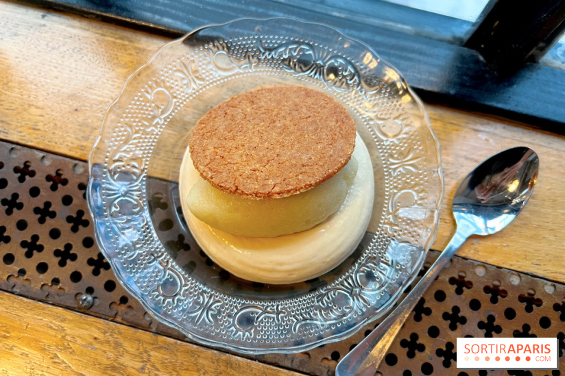 Café de l'Usine - Sablé breton sorbet pommes