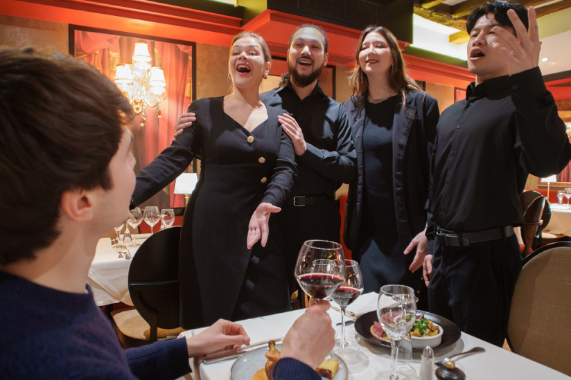 Le Bel Canto Paris, un dîner spectacle insolite dans un cadre chic - DSC01300