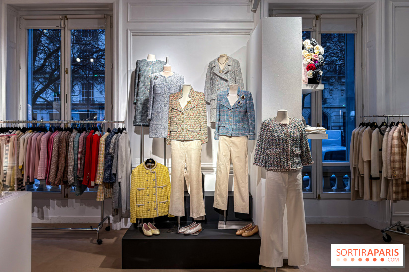 Une exposition mode gratuite de centaines de pièces Chanel dans une sublime maison de ventes à Paris