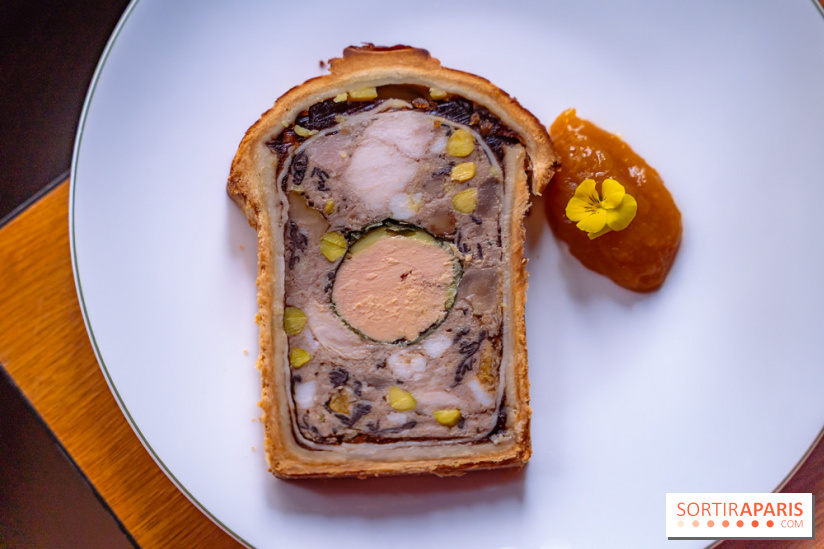 Les 110 de Taillevent, le restaurant traditionnel en accords mets et vins - photo - pâté en croute