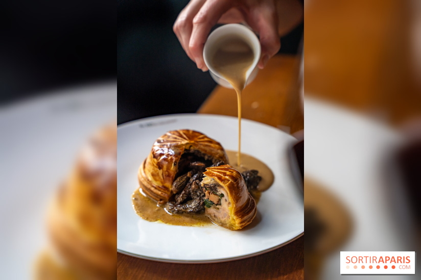 Les 110 de Taillevent, le restaurant traditionnel en accords mets et vins - photo - tourte aux morilles