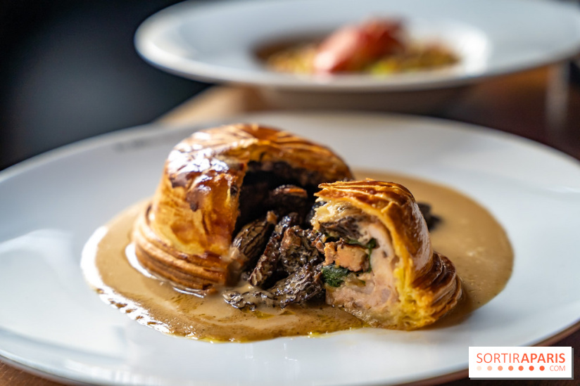 Les 110 de Taillevent, le restaurant traditionnel en accords mets et vins - photo - tourte aux morilles