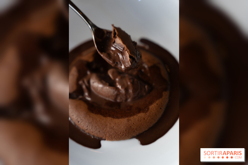 Les 110 de Taillevent, le restaurant traditionnel en accords mets et vins - photo - mousse chocolat